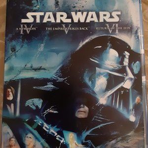 Star Wars Trilogy Blu-Ray IV, V, VI DVD